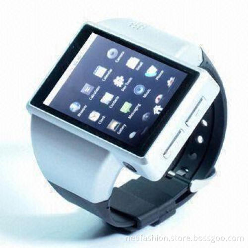 2-inch Watch Phone, Supports Google's Android 2.2 OS, 4GB ROM Memory, 240 x 320-pixel Resolution